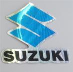 Suzuki metallic sticker #2, Motoren, Verzenden
