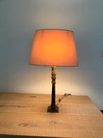 Design lamp met beige kamp, Huis en Inrichting, Ophalen, Gebruikt, Design, 50 tot 75 cm