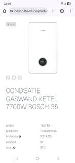 Bosch 7700iw 35kw combiketel, Doe-het-zelf en Bouw, Ophalen, Nieuw
