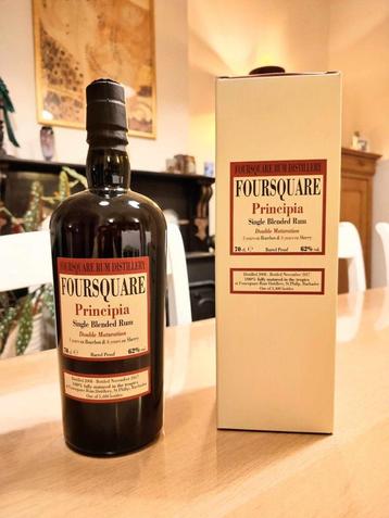Rhum Foursquare Principia 62% beschikbaar voor biedingen