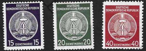 3 Dienstenmarke Wapenschild van de DDR, Postzegels en Munten, Postzegels | Europa | Duitsland, Postfris, DDR, Ophalen of Verzenden