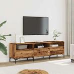 Tv-meubel Rico 150x30x44,5 cm bewerkt hout oud houtkleurig, Neuf, 25 à 50 cm, Moins de 100 cm, Autres essences de bois