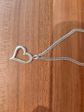 Chaîne en argent+ pendentif beschikbaar voor biedingen