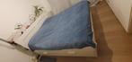 Ikea Bed frame with 4 storege and headboard whit 180x200, Huis en Inrichting, Ophalen, Wit, Tweepersoons, Zo goed als nieuw
