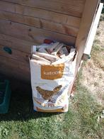 aanmaakhout/ fijn hout/ brandhout te koop, Tuin en Terras, Brandhout, Minder dan 3 m³, Ophalen, Overige houtsoorten, Blokken
