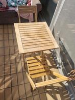 Table de terrasse avec chaises, Enlèvement ou Envoi, Comme neuf