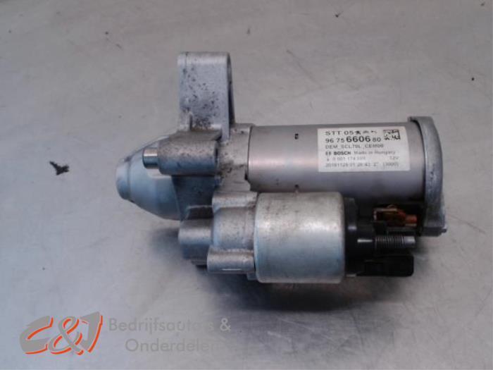 Startmotor van een Citroen Berlingo, Auto-onderdelen, Motor en Toebehoren, Citroën, Gebruikt, 3 maanden garantie, Ophalen of Verzenden