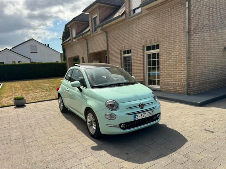 Fiat 500 1.2b 2017 * Garantie * Pano/Navi/Airco/ PDC/Crcntrl, Auto's, Fiat, Bedrijf, Te koop, ABS, Airbags, Airconditioning, Bluetooth