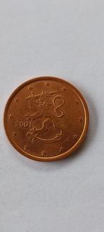 Finlande 5 cents 2001, Timbres & Monnaies, Monnaies | Europe | Monnaies euro, Finlande, Envoi, Monnaie en vrac, 5 centimes