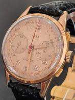 Iaxa Landeron Big Eyes Jumbo Chronograaf uit 1950, Handtassen en Accessoires, Horloges | Heren, Ophalen of Verzenden, Zo goed als nieuw