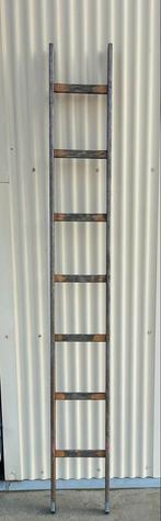 Rustieke-Decoratieve houten ladders, Ophalen, Gebruikt
