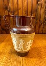 Antieke Doulton Lambeth Kan Egyptisch old 1895 Royal Doulton, Antiek en Kunst, Ophalen of Verzenden