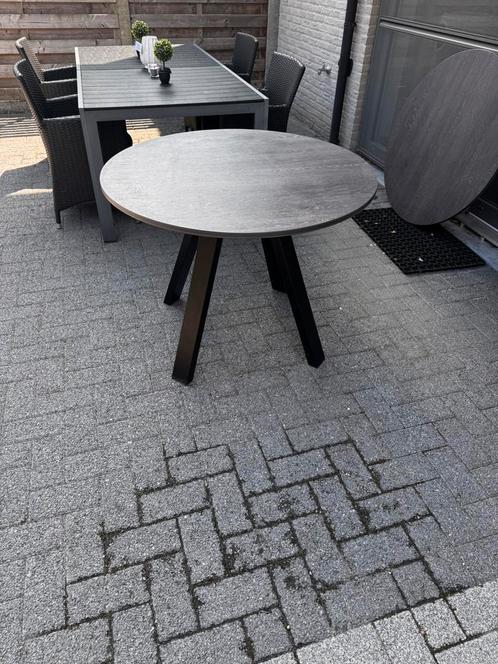 Tuintafel+ stoelen, Tuin en Terras, Tuintafels, Zo goed als nieuw, Ophalen