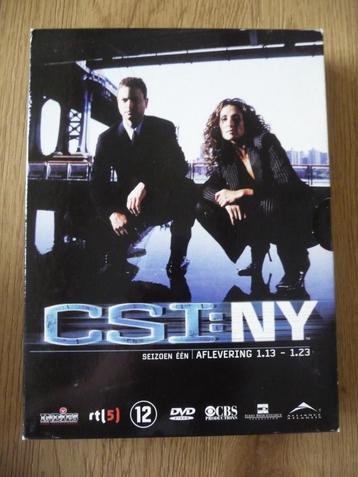 3 Dvd Box CSI NY beschikbaar voor biedingen