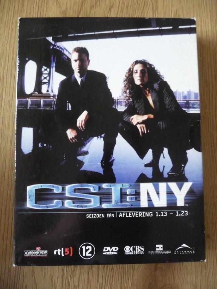 3 Dvd Box CSI NY, Cd's en Dvd's, Dvd's | Tv en Series, Zo goed als nieuw, Actie en Avontuur, Ophalen of Verzenden