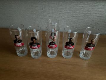 Jupiler glas rode duivels, Ophalen, Nieuw, Bierglas