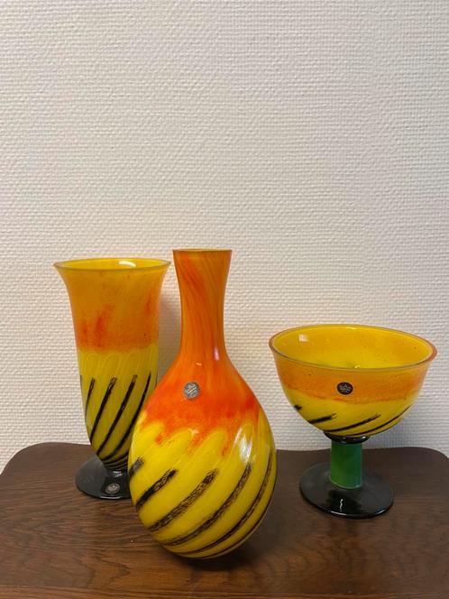 3 Kontiki Vazen Rosenthal Germany Studio-line, Nanny Still, Antiek en Kunst, Antiek | Vazen, Ophalen