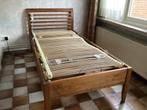 Elektrisch verstelbaar bed, 90 cm, Une personne, Brun, Enlèvement