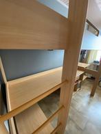 Hoogslaper met bureau onder, Ophalen, Hoogslaper, Eenpersoons, 210 cm