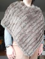 Damesponcho grijsbruin, Enlèvement, Neuf, Pashmina