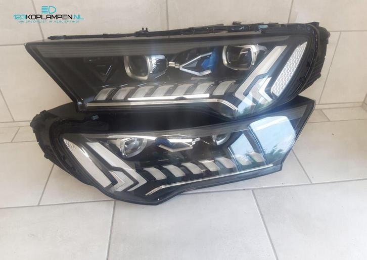 Audi Q7 4M0 facelift laser koplampen, Auto-onderdelen, Verlichting, Audi, Gebruikt, Ophalen