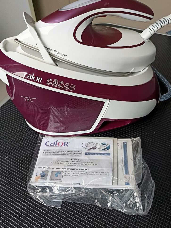 centrale vapeur calor, Electroménager, Fers à repasser & Planches à repasser, Comme neuf, Fer à repasser avec cordon, Enlèvement