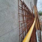 6 treillis 8 mm 15 cm  15 cm Long 5,50 cm larg 180 cm, Ophalen, Zo goed als nieuw