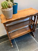 Kranten-/bijzettafeltje vol eik Antiek, begin 1900, Antiek en Kunst, Ophalen