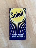 Vintage doosjes Soleil waspoeder, Ophalen of Verzenden