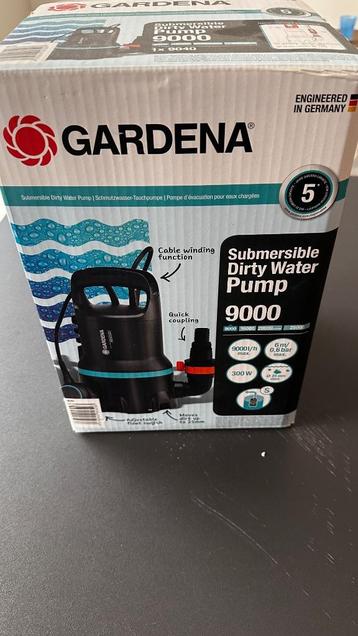 Gardena Dompelpomp 9000 – Nieuw en ongebruikt beschikbaar voor biedingen