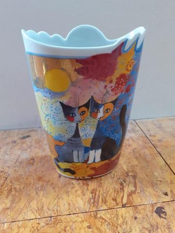 Rosina Wachtmeister Cats - vaas GOEBEL beschikbaar voor biedingen
