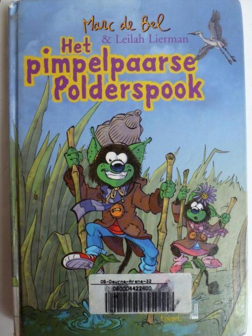 Marc de Bel Het pimpelpaarse Polderspook, Livres, Livres pour enfants | Jeunesse | Moins de 10 ans, Utilisé, Fiction général, Enlèvement ou Envoi
