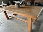Eiken tafel en 6 stoelen, Huis en Inrichting, Tafels | Eettafels, Ophalen, Gebruikt