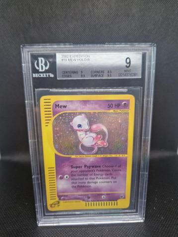 Mew Holo Expedition BGS 9 beschikbaar voor biedingen