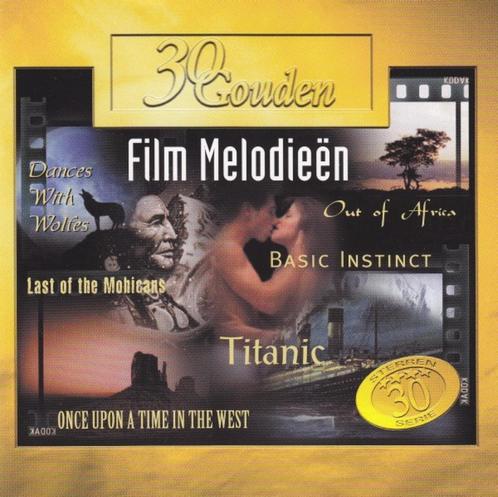 588 - RUUD VAN ES - 30 GOUDEN FILM MELODIEEN - 2CD - NIEUW, Cd's en Dvd's, Cd's | Verzamelalbums, Nieuw in verpakking, Filmmuziek en Soundtracks