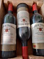 Vin château Tourans Saint Emilion grand cru 1993, Collections, Vins, Comme neuf, Enlèvement ou Envoi