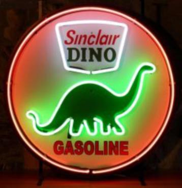 Sinclair dino neon garage showroom mancave decoratie neons beschikbaar voor biedingen