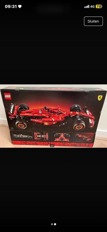 LEGO 42207 - Technic Ferrari SF-24 F1 auto Formule 1 beschikbaar voor biedingen