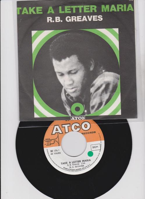 R. B. Greaves – Take A Letter Maria  1969 SOUL  nMINT, Cd's en Dvd's, Vinyl Singles, Zo goed als nieuw, Single, R&B en Soul, 7 inch