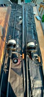 2*Sonik Dominator 10ft + 2* Okuma black, Watersport en Boten, Ophalen, Gebruikt, Complete set