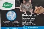 Effectief rattenvergif (Robust 25) - Goedkoper dan winkel, Ophalen of Verzenden, Nieuw, Ongediertebestrijding