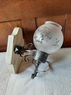 wandlamp, Ophalen, Gebruikt, Glas