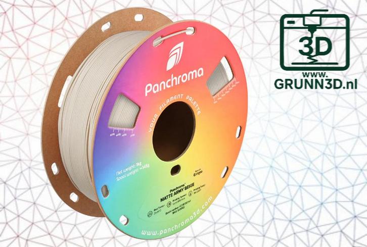 Polymaker Panchroma Matte PLA 3D-filament 1.75 Army Beige, Computers en Software, 3D-printerbenodigheden, Nieuw, Ophalen of Verzenden