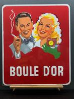 Emaille Reclamebord BOULE D’OR uit 1951, Ophalen, Gebruikt, Reclamebord