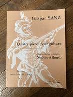 Partitions de musique - Gaspar Sanz (guitare), Ophalen, Gebruikt, Artiest of Componist, Gitaar