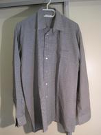 049 - overhemd XL zwart/wit geruit van HEMA, Hema, Overige kleuren, Verzenden, Zo goed als nieuw