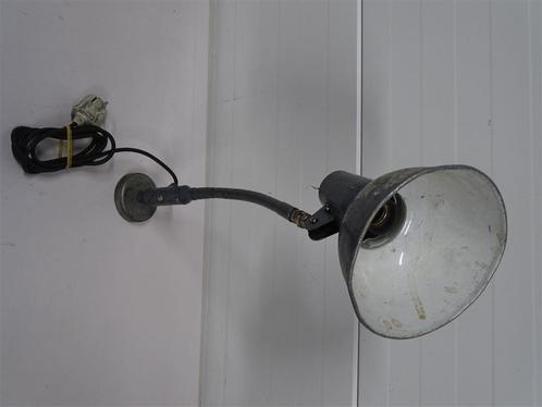 A6182 Vintage industriele lamp overtoom, Antiek en Kunst, Antiek | Verlichting, Ophalen of Verzenden