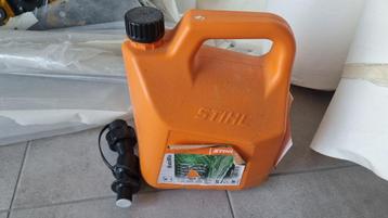 Stihl Motomix + giettuit, Doe-het-zelf en Bouw, Gereedschap | Zaagmachines, Ophalen, Gebruikt, Overige typen, Stihl