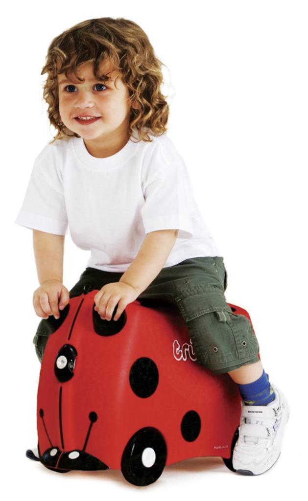 Trunki kinderkoffer Harley lieveheersbeestje, Handtassen en Accessoires, Koffers, Nieuw, Hard kunststof, Minder dan 50 cm, Minder dan 35 cm