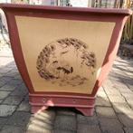 Chinese terracotta bloempot, Ophalen, Vierkant, Terracotta